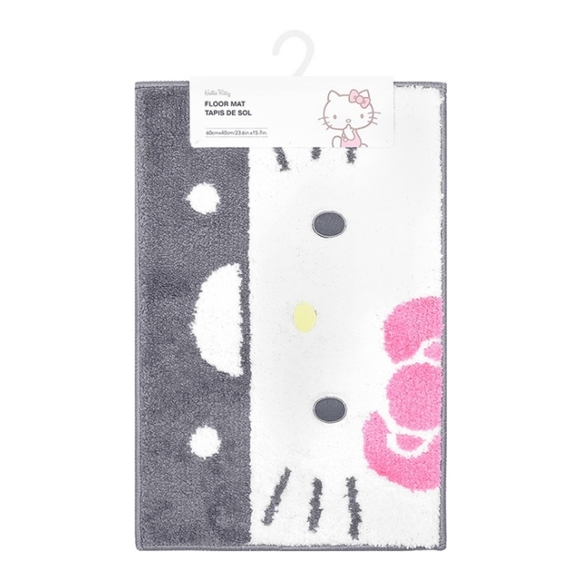 Sanrio Hello Kitty Floor Mat (Grey) - Picture 2 of 3